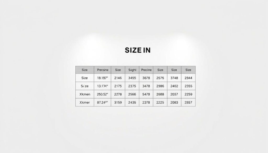 A sleek, minimalist illustration of a SHEIN size chart, showcasing the brand's activewear sizing options. The chart is presented against a clean, white background, with a soft, ambient lighting highlighting the crisp, legible typography and precise measurements. The layout is well-organized, with a clear, structured hierarchy, making it easy for the viewer to quickly reference the relevant size information. The overall aesthetic is modern, professional, and aligned with the SHEIN brand identity, conveying a sense of quality, reliability, and attention to detail. The image effectively supports the "Sizing, Fit, and How to Choose the Right SHEIN Activewear" section of the article.